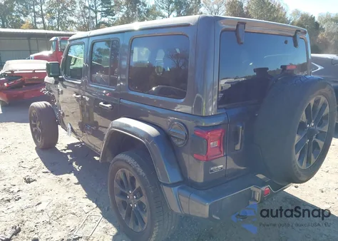 2021 Jeep Wrangler Unlimited High Altitude 4X4 из США, поврежденный, VIN 1C4HJXEGXMW665490
